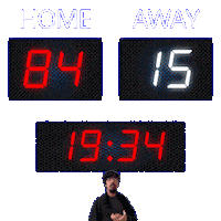 15 Away Sticker