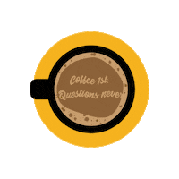 Coffee First Spirit Sticker by Kennesaw State University