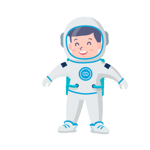 Happy Space Sticker by SIRCLO