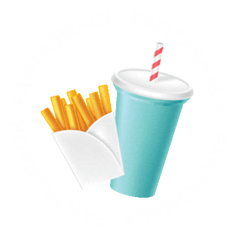 Hungry French Fries Sticker by Grubhub