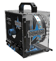 talkstar star funky roger instrument Sticker