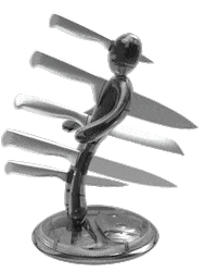 Design Knife Sticker by rafz™