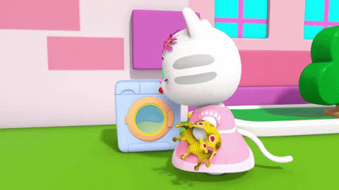 Cat Motivate GIF by moonbug