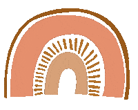 Rainbow Boho Sticker