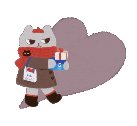 Cat Love Sticker