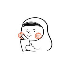 Happy Animation Sticker by Koleksi Kreasita