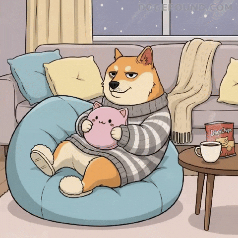 Chilling Shiba Inu GIF by Doge Pound
