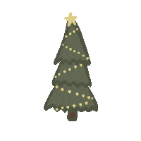 anvisuel christmas navidad christmas tree natale Sticker