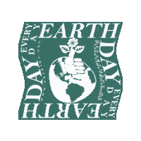 Earth Day Sticker by @obabikaorg