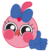 Springring yes cartoon friends school Sticker