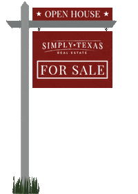 SimplyTexasRealEstate real estate realtor for sale open house Sticker