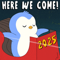 New Year Penguin GIF by Pudgy Penguins