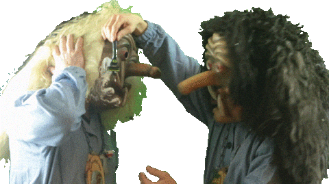 Shaving Apresski Sticker by Duerrbachhexen