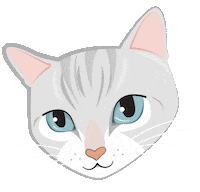 cat meow Sticker by Nazaret Escobedo