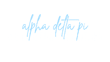 Alpha Delta Sticker