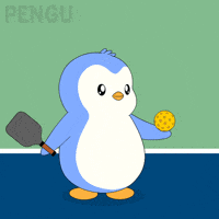 Go Ping Pong GIF by Pudgy Penguins