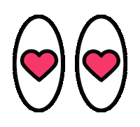 Eyes Love Sticker