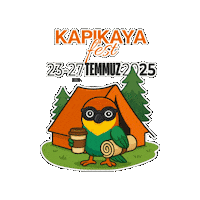 kapikayafest kamp kapıkaya kaya kanat kapıkaya fest Sticker
