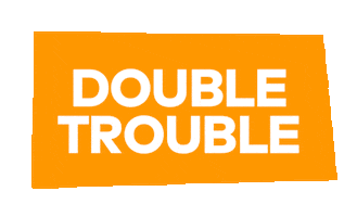 Trouble Sticker by Homepage.rs