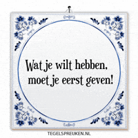 Spreuk Trots GIF by Tegelspreuken.nl