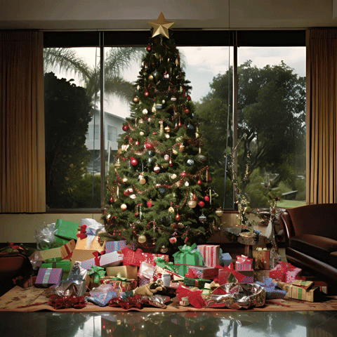 echo_echo_studio christmas holidays ai california GIF