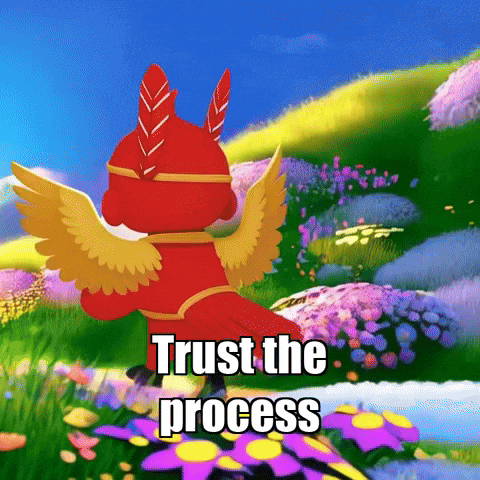 Wisdom Trust The Process GIF by The Cardinal Virtue