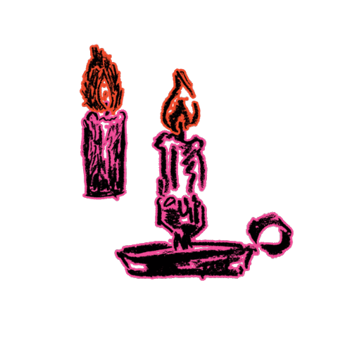 ClubhouseCandleCo giphyupload candle candles clubhouse Sticker