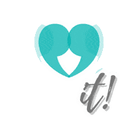 Love It Heart Sticker by Heartlines Copywriting Studio