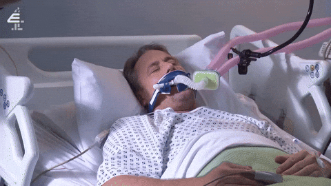 Tony Hutchinson Hospital GIF by Hollyoaks
