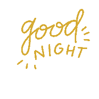 Good Night Sticker