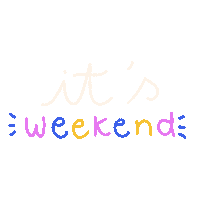 Weekend Sticker