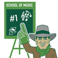 Soba Hatters Sticker by Stetson University