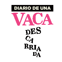 Vaca Descarriada Sticker by Wendy Ramos