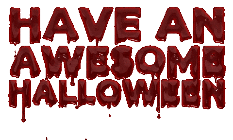 Halloween Dripping Sticker by MULTI AWESOME STUDIO