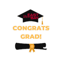California Graduation Sticker by Cal State East Bay