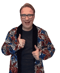 Feestzanger Sticker by Bram van de Ven