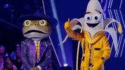 Banana Hang Loose GIF by The Masked Singer