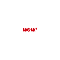 驚訝 Wow Sticker