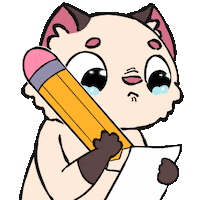 Sad Cat Sticker