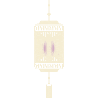 Lady M Lantern Sticker by Lady M Cakes