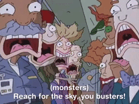 nickrewind nicksplat aaahh real monsters GIF