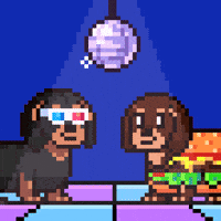 Dance Party GIF by Abstract HotDogs