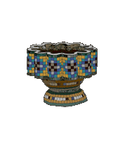 RobertaCurca tiles tile flowerpot robertacurca Sticker