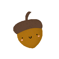 Autumn Acorn Sticker