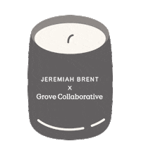 Jeremiah Brent Candle Sticker by Grove Collaborative
