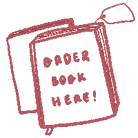 Shopping Book Sticker