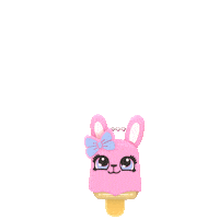 Ice Cream Pink Sticker by Carol Civre