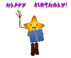 Happy Birthday Smile Sticker by Mindshow