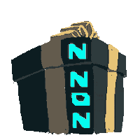 Happy New Year Pixel Sticker