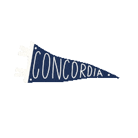 concordianebraska dance university fireworks bulldog Sticker